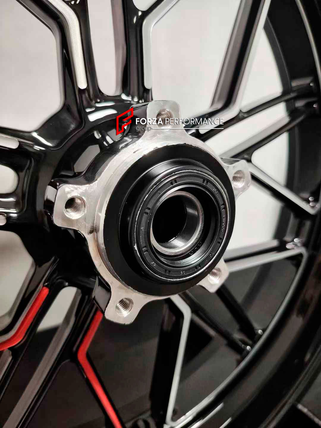 We manufacture premium quality forged motorcycle wheels rims for DUCATI DIAVEL 1200 1260 V4 in any design, size, color.

Wheel sizes (motorcycle spec):

Front: 3.5 x 17

Rear: 8.0 x 17

Finishing: Gloss Black with Machined Face + Gloss Red