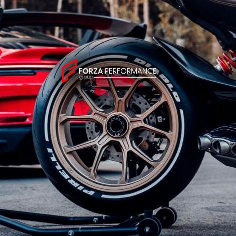 CUSTOM FORGED WHEELS RIMS for DUCATI DIAVEL V4 1200 1260 RS custom fit PORSCHE 911 GT3 STYLE