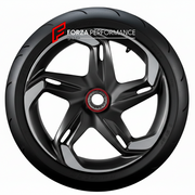 CUSTOM FORGED WHEELS RIMS for DUCATI DIAVEL V4 FORZA PERFORMANCE custom fit OEM BENTLEY BATUR DESIGN