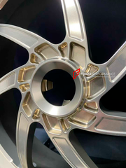 We manufacture premium quality forged motorcycle wheels rims for DUCATI PANIGALE in any design, size and color.

Wheel sizes (motorcycle spec):

Front: 3.5 x 17

Rear: 6 x 17

Weight:

Front: 4.12 kg (9.08 lbs)

Rear:&nbsp;4.22 kg (9.30 lbs)

Finishing: Satin Bronze