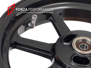 We manufacture premium quality forged motorcycle wheels rims for DUCATI PANIGALE in any design, size and color.

Wheel sizes (motorcycle spec):

Front: 3.5 x 17

Rear: 6 x 17

Finishing: Any

We offer motorcycle wheels in many sizes: 16, 17, 18, 19, 20, 21, 23, 26, 30, 32, and 34 inches. If you need a different size, please contact us.
All our motorcycle wheels come with the bearings already installed.
Our wheels come with standard hubs, but you can choose to upgrade to our special performance hubs.
You can