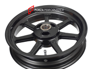 We manufacture premium quality forged motorcycle wheels rims for DUCATI PANIGALE in any design, size and color.

Wheel sizes (motorcycle spec):

Front: 3.5 x 17

Rear: 6 x 17

Finishing: Any

We offer motorcycle wheels in many sizes: 16, 17, 18, 19, 20, 21, 23, 26, 30, 32, and 34 inches. If you need a different size, please contact us.
All our motorcycle wheels come with the bearings already installed.
Our wheels come with standard hubs, but you can choose to upgrade to our special performance hubs.
You can