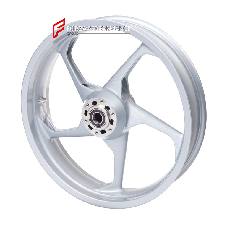 We manufacture premium quality forged motorcycle wheels rims for DUCATI PANIGALE in any design, size and color.

Wheel sizes (motorcycle spec):

Front: 3.5 x 17

Rear: 6 x 17

Finishing: Any

We offer motorcycle wheels in many sizes: 16, 17, 18, 19, 20, 21, 23, 26, 30, 32, and 34 inches. If you need a different size, please contact us.
All our motorcycle wheels come with the bearings already installed.
Our wheels come with standard hubs, but you can choose to upgrade to our special performance hubs.
You can