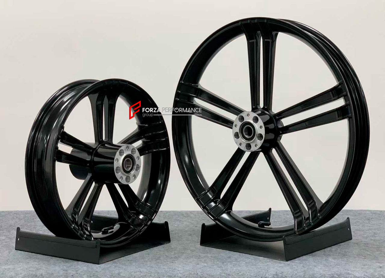CUSTOM FORGED WHEELS RIMS for HARLEY DAVIDSON FAT BOY HERITAGE CLASSIC LOW RIDER S FAT BOB SOFTAIL SLIM STREET BOB
