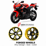 CUSTOM FORGED WHEELS RIMS for HONDA CBR600RR