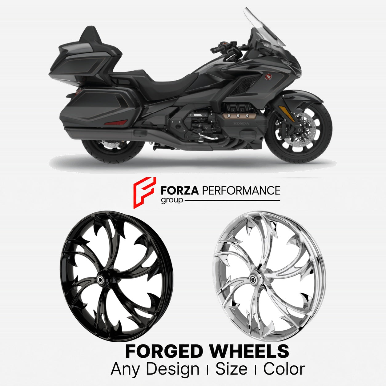 CUSTOM FORGED WHEELS RIMS for HONDA GOLD WING GL1800