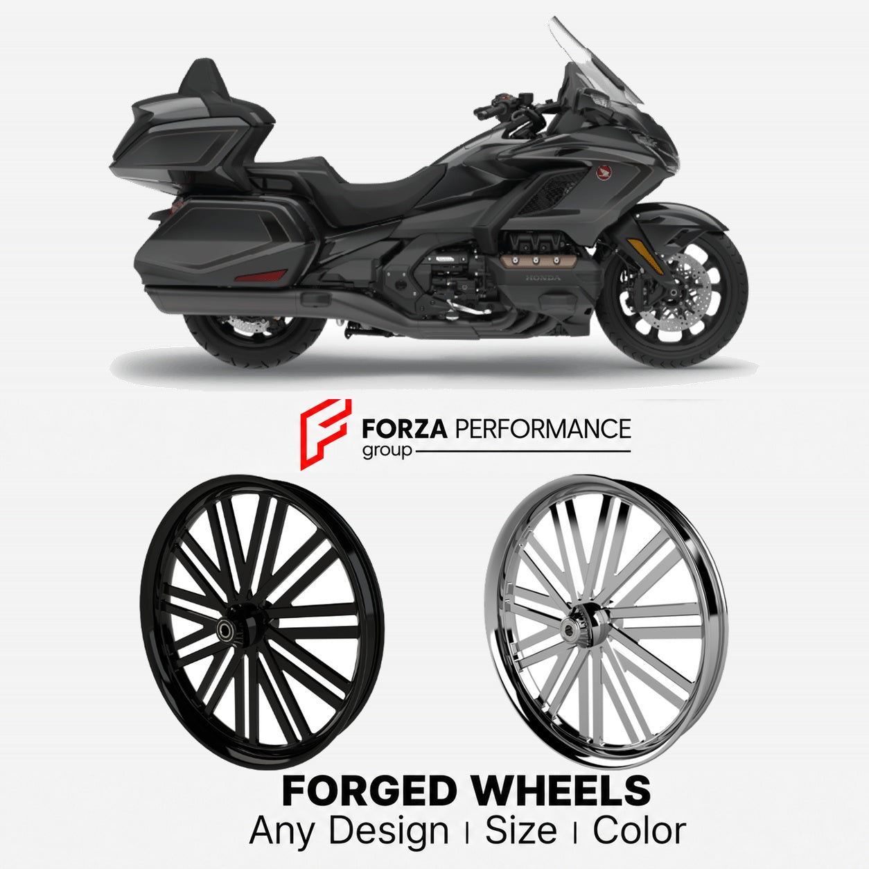 CUSTOM FORGED WHEELS RIMS for HONDA GOLD WING GL1800