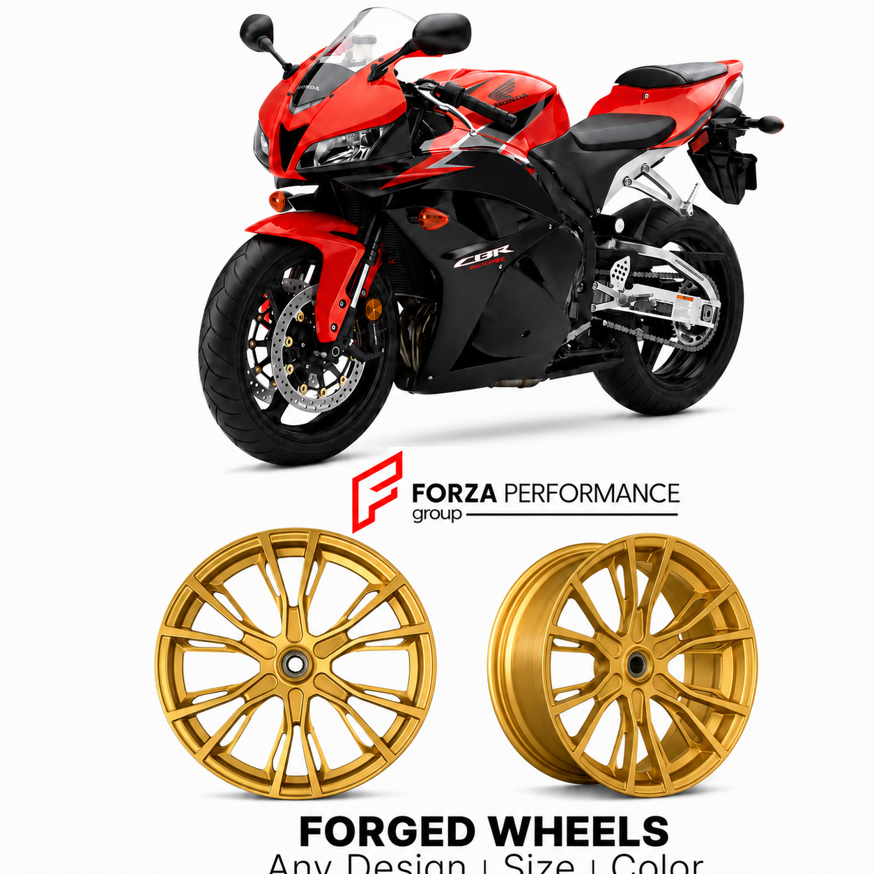 CUSTOM FORGED WHEELS RIMS for KAWASAKI ZX-10R