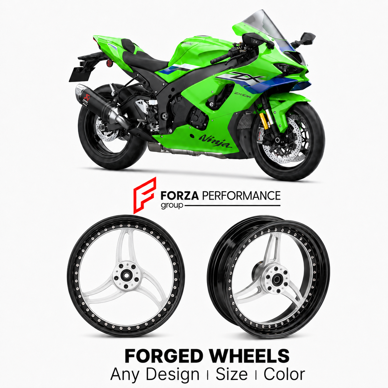 CUSTOM FORGED WHEELS RIMS for KAWASAKI ZX-10R