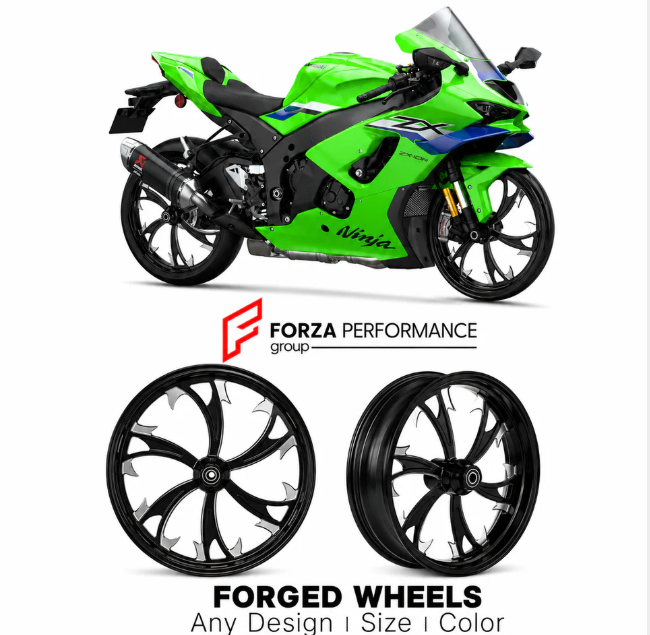 CUSTOM FORGED WHEELS RIMS for KAWASAKI ZX-6R