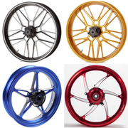 CUSTOM FORGED WHEELS RIMS MB5 for BMW G 310 G 450 G 650 R GS RR SERTAO X CHALLENGE COUNTRY MOTO 2006+