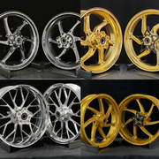 CUSTOM FORGED WHEELS RIMS MB7 for BMW G 310 G 450 G 650 R GS RR SERTAO X CHALLENGE COUNTRY MOTO 2006+