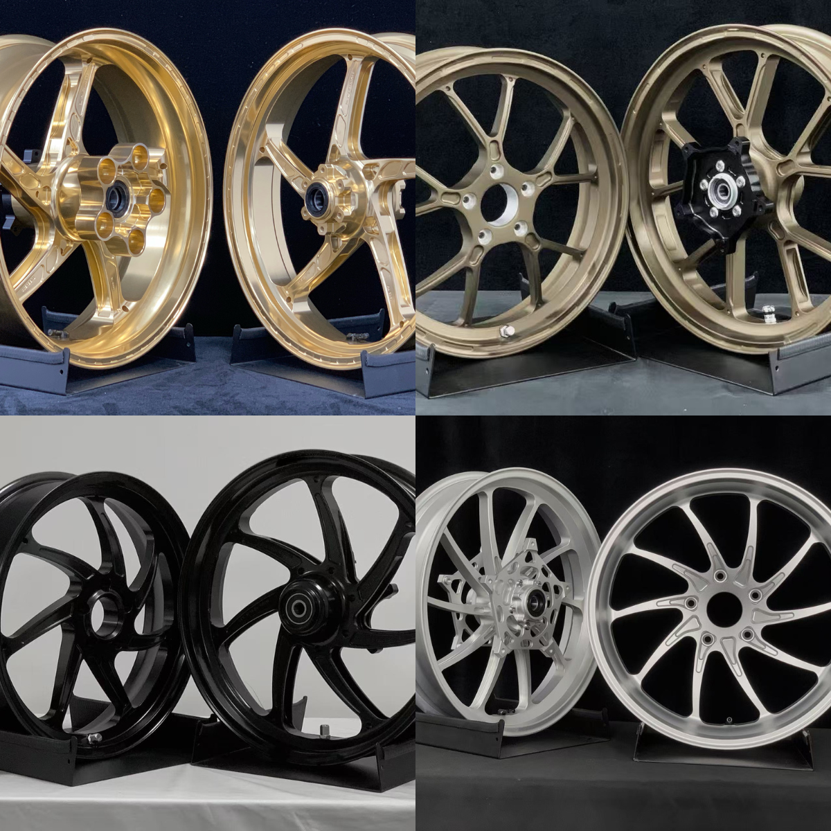 ピスタ CUSTOM FORGED WHEELS RIMS for MOTORCYCLES MOTORBIKES BIKES FORZA