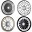 CUSTOM FORGED WHEELS RIMS MB1 for BMW G 310 G 450 G 650 R GS RR SERTAO X CHALLENGE COUNTRY MOTO 2006+