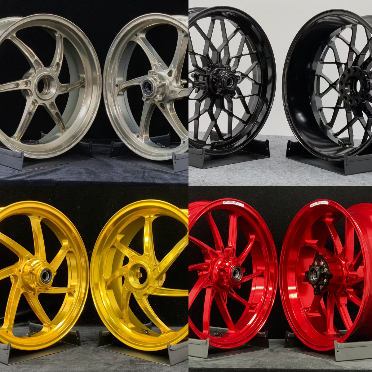 Motorcycle Designed Rims CUSTOM FORGED WHEELS RIMS for MOTORCYCLES MOTORBIKES BIKES FORZA ...