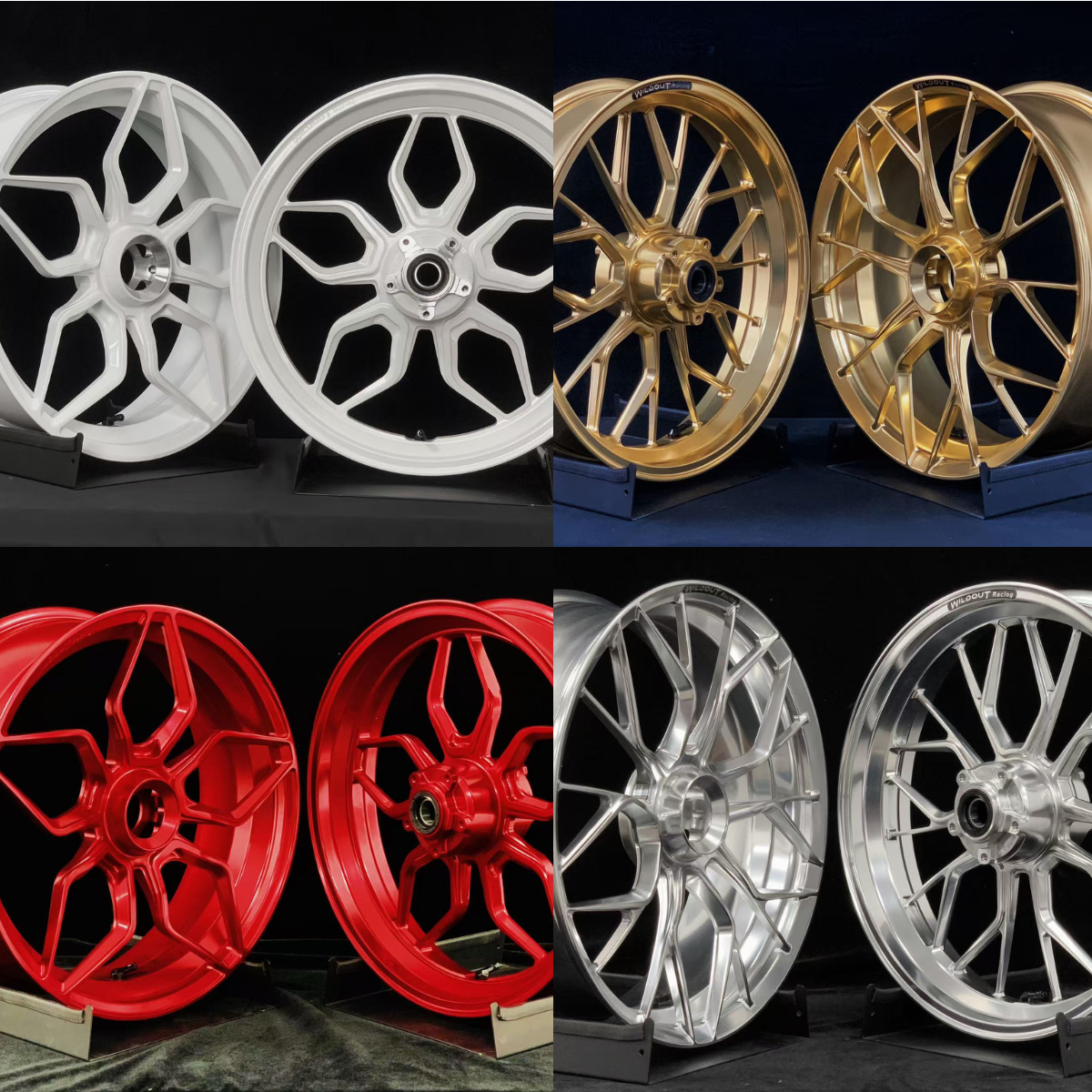 CUSTOM FORGED WHEELS RIMS for MOTORCYCLES MOTORBIKES BIKES FORZA ...