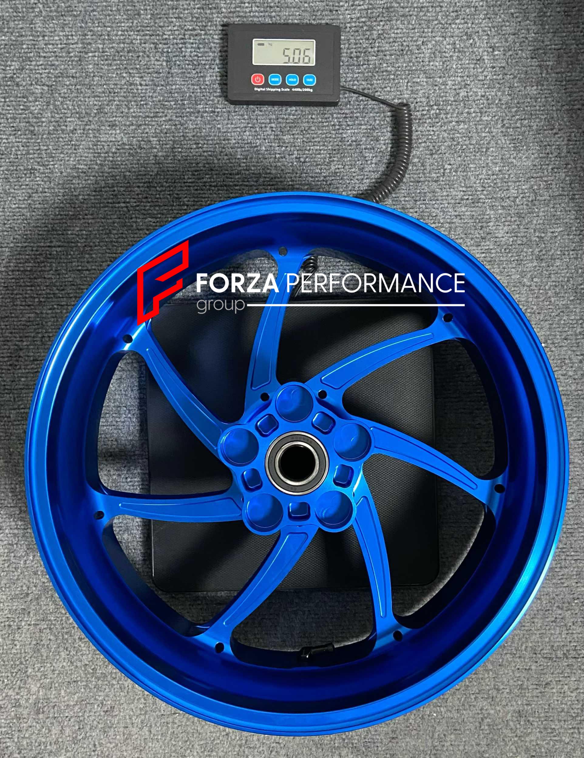 ストライダーST-R ブルー 即レースOK！ FUJIN ホイール 中古 CUSTOM FORGED WHEELS RIMS for SUZUKI GSX-R 1000R