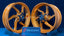 CUSTOM FORGED WHEELS RIMS for SUZUKI HAYABUSA GSX1300R 2008