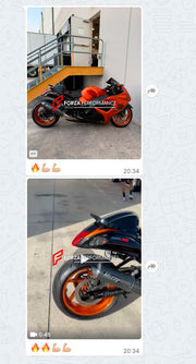 CUSTOM FORGED WHEELS RIMS for SUZUKI HAYABUSA GSX1300R GEN 2 2009