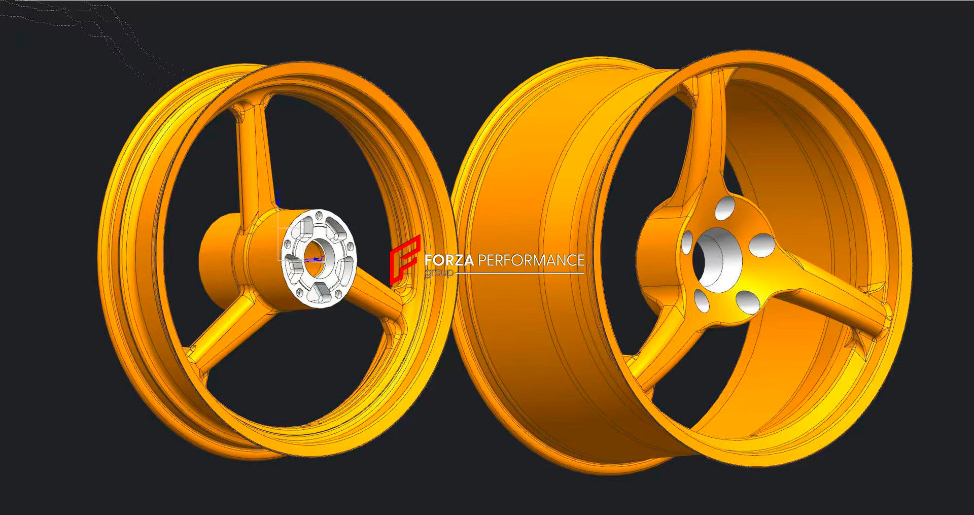 CUSTOM FORGED WHEELS RIMS for TRIUMPH ROCKET 3 2023