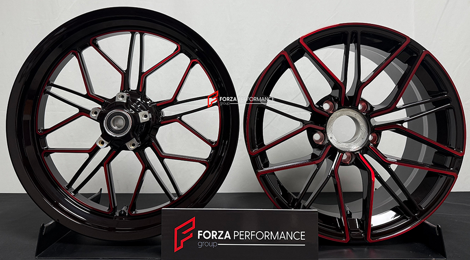 Triumph Gold Rims CUSTOM FORGED WHEELS RIMS for TRIUMPH ROCKET 3 GT 2023