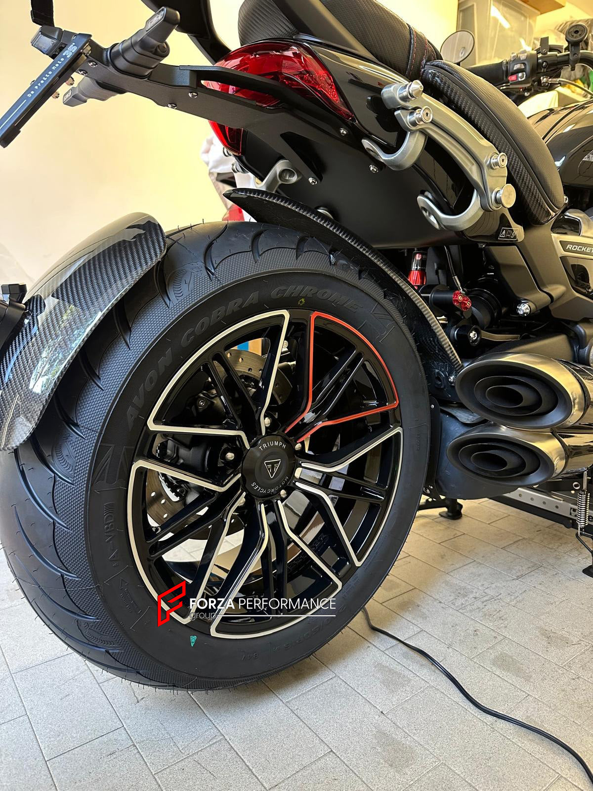 CUSTOM FORGED WHEELS RIMS for TRIUMPH ROCKET 3 GT 2023