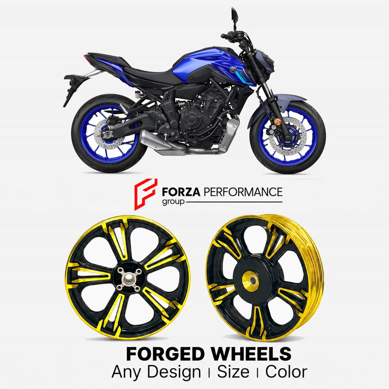 CUSTOM FORGED WHEELS RIMS for YAMAHA MT-07
