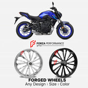 CUSTOM FORGED WHEELS RIMS for YAMAHA MT-07
