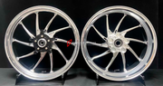 We manufacture premium quality forged motorcycle wheels rims for YAMAHA in any design, size, color.

Wheel sizes (motorcycle spec):

Front: 3.5 x 17

Rear: 5.5 x 17

Weight:

Front:&nbsp;4.41 kg (9.72 lbs)

Rear: 5.35 kg (11.79 lbs)


Finishing: Gloss Silver

Optional for an additional price: Dual-Color, Brushing, Chroming, Polishing, Carbon Barrel.

We offer motorcycle wheels in many sizes: 16, 17, 18, 19, 20, 21, 23, 26, 30, 32, and 34 inches. If you need a different size, please contact us.
All our motor