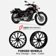 CUSTOM FORGED WHEELS RIMS for YAMAHA V-STAR 650