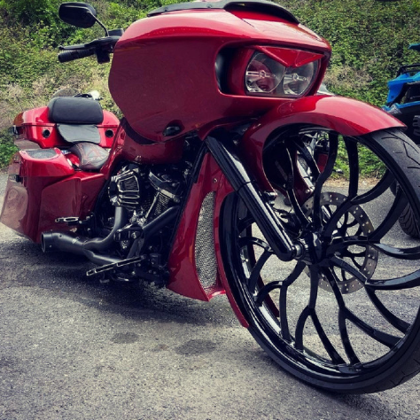 CUSTOM FORGED WHEELS RIMS for YAMAHA V-STAR 650