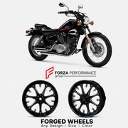 CUSTOM FORGED WHEELS RIMS for YAMAHA V-STAR 650
