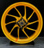 We manufacture premium quality forged motorcycle wheels rims for KAWASAKI ZX4R ZX4RSE in any design, size, color.

Wheel sizes (motorcycle spec):

Front: 3.5 x 17

Rear: 4.5 x 17

Weight:

Front: 5.05 kg (11.13 lbs)

Rear: 5.05 kg (11.13 lbs)


Finishing: Satin Gold

Forza Performance Group engineers and manufactures each forged motorcycle wheel individually per order. This ensures precise fitment, uncompromised strength, and unique styling. Whether for racing, touring, or daily use — our wheels are built f