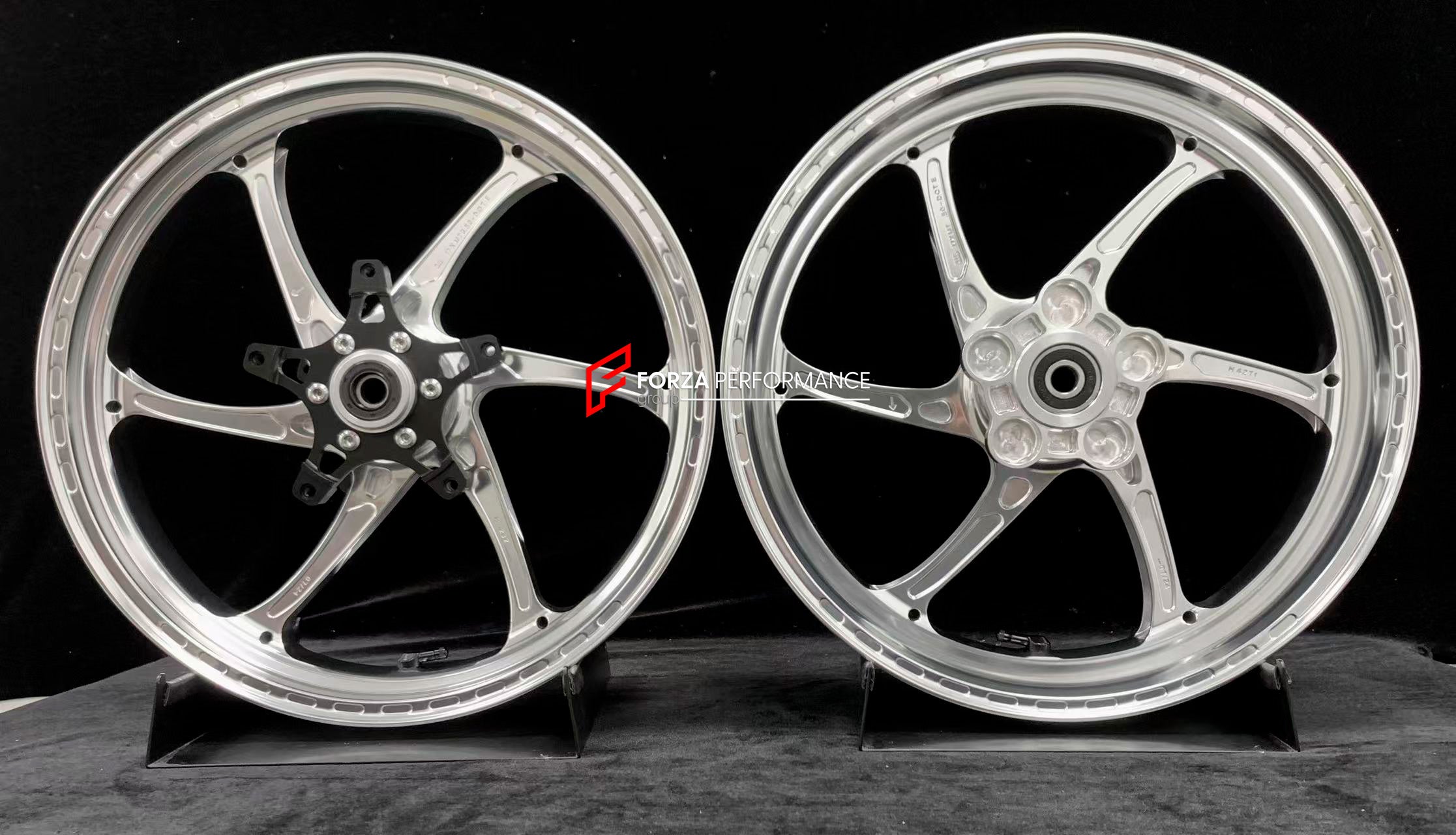 ForZaSG CUSTOM FORGED WHEELS RIMS K60 for KAWASAKI ZX4R ZX4RSE