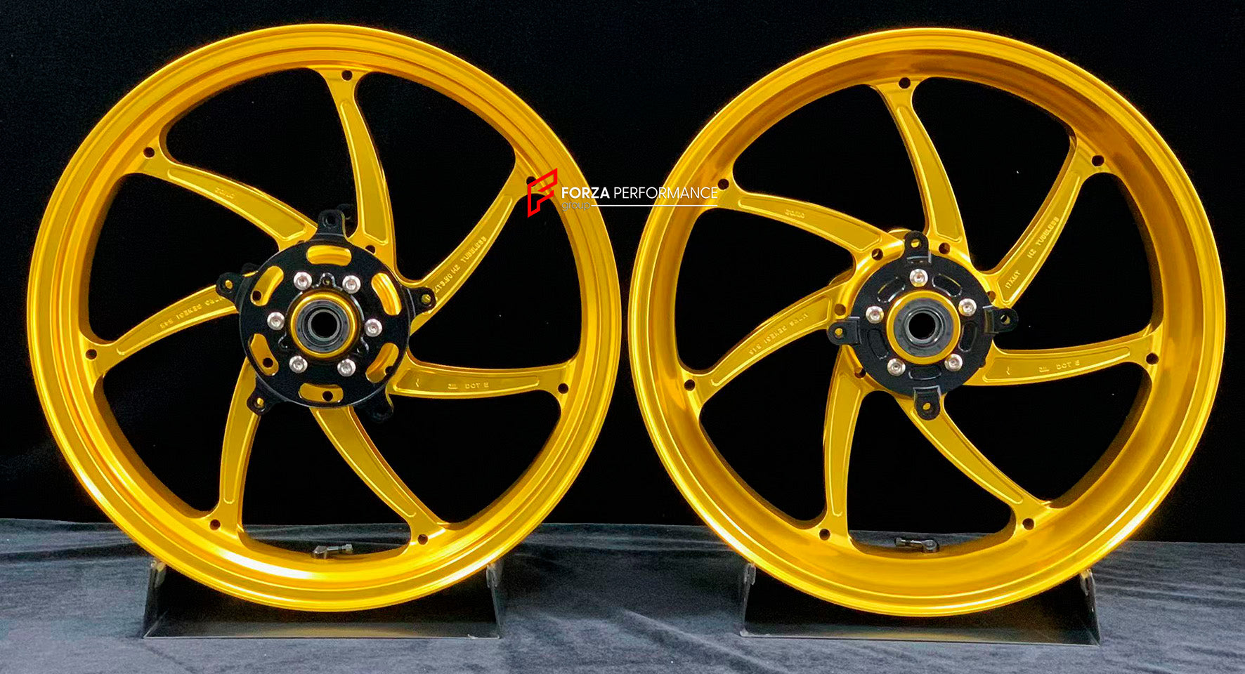 し　ゴールドロジャー CUSTOM FORGED WHEELS RIMS K70 for KAWASAKI NINJA Z900 SE Z900RS