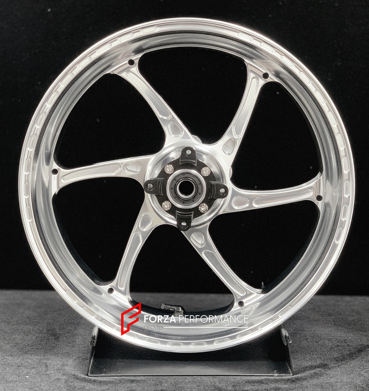 We manufacture premium quality forged motorcycle wheels rims for TRIUMPH in any design, size, color.

Wheel sizes (motorcycle spec):

Front: 3.5 x 17

Rear: 5.5 x 17

Weight:

Front: 3.95 kg (8.7 lbs)

Rear: 4.8 kg (10.58 lbs)


Finishing: Gloss Silver

Forza Performance Group engineers and manufactures each forged motorcycle wheel individually per order. This ensures precise fitment, uncompromised strength, and unique styling. Whether for racing, touring, or daily use — our wheels are built for both perfor