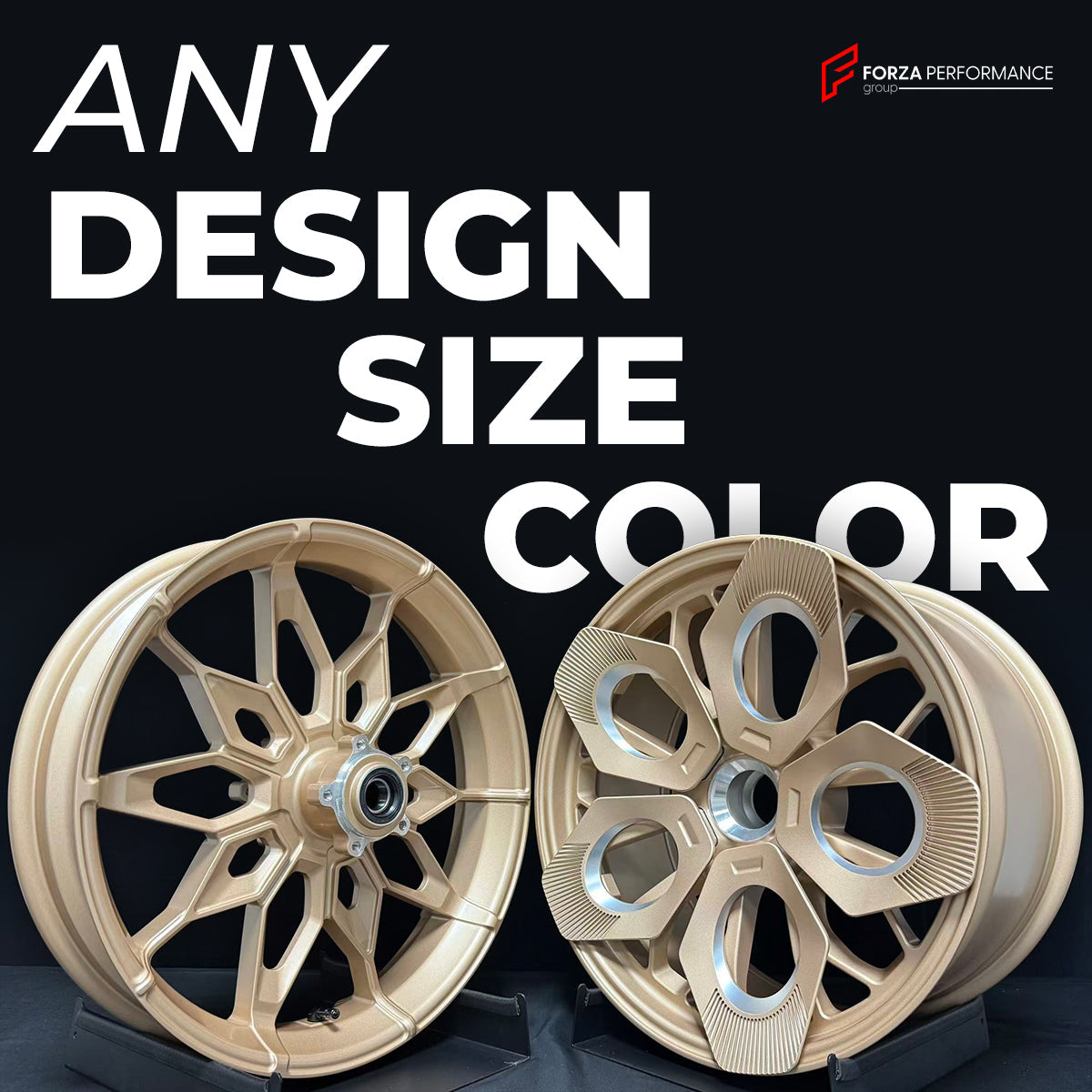 CUSTOM FORGED WHEELS RIMS for HARLEY DAVIDSON FLTRK ROAD GLIDE LIMITED