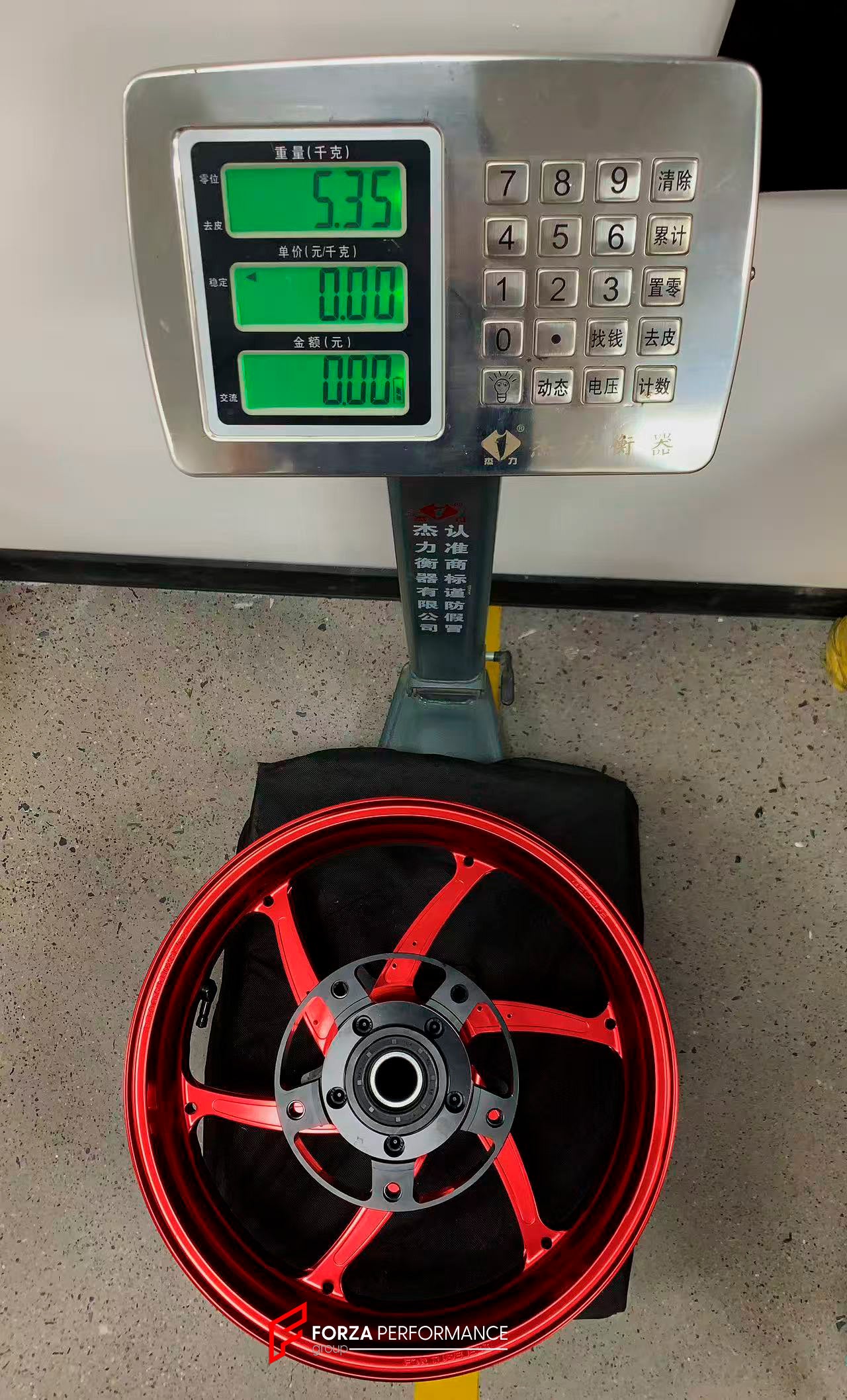 We manufacture premium quality forged motorcycle wheels rims for YAMAHA in any design, size, color.

Wheel sizes (motorcycle spec):

Front: 3.5 x 15

Rear: 4.5 x 15

Weight:

Front: 3.9 kg (9.59 lbs)

Rear: 5.35 kg (10.91 lbs)

Finishing: Gloss Red

Forza Performance Group engineers and manufactures each forged motorcycle wheel individually per order. This ensures precise fitment, uncompromised strength, and unique styling. Whether for racing, touring, or daily use — our wheels are built for both performanc
