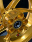 We manufacture premium quality forged motorcycle wheels rims for YAMAHA in any design, size, color.

Wheel sizes (motorcycle spec):

Front: 3.5 x 17

Rear: 6 x 17

Weight:

Front: 4.3 kg (9.48 lbs)

Rear 4.9 kg (10.8 lbs)


Finishing: Gloss Gold

Forza Performance Group engineers and manufactures each forged motorcycle wheel individually per order. This ensures precise fitment, uncompromised strength, and unique styling. Whether for racing, touring, or daily use — our wheels are built for both performance a