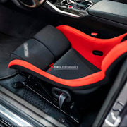 CUSTOM MADE SEAT BRACKETS for RECARO RSS for BMW 2 SERIES G42 M240 2021+
Set includes:

Custom-Fit Seat Base Frame
Side Mount L-Brackets
Manual or Electric Sliding Rails (electric adds a plug-in CAN bypass emulator — your choice)
Mounting Hardware
Material: 440 High-Strength Steel

NOTE: Professional installation is required.