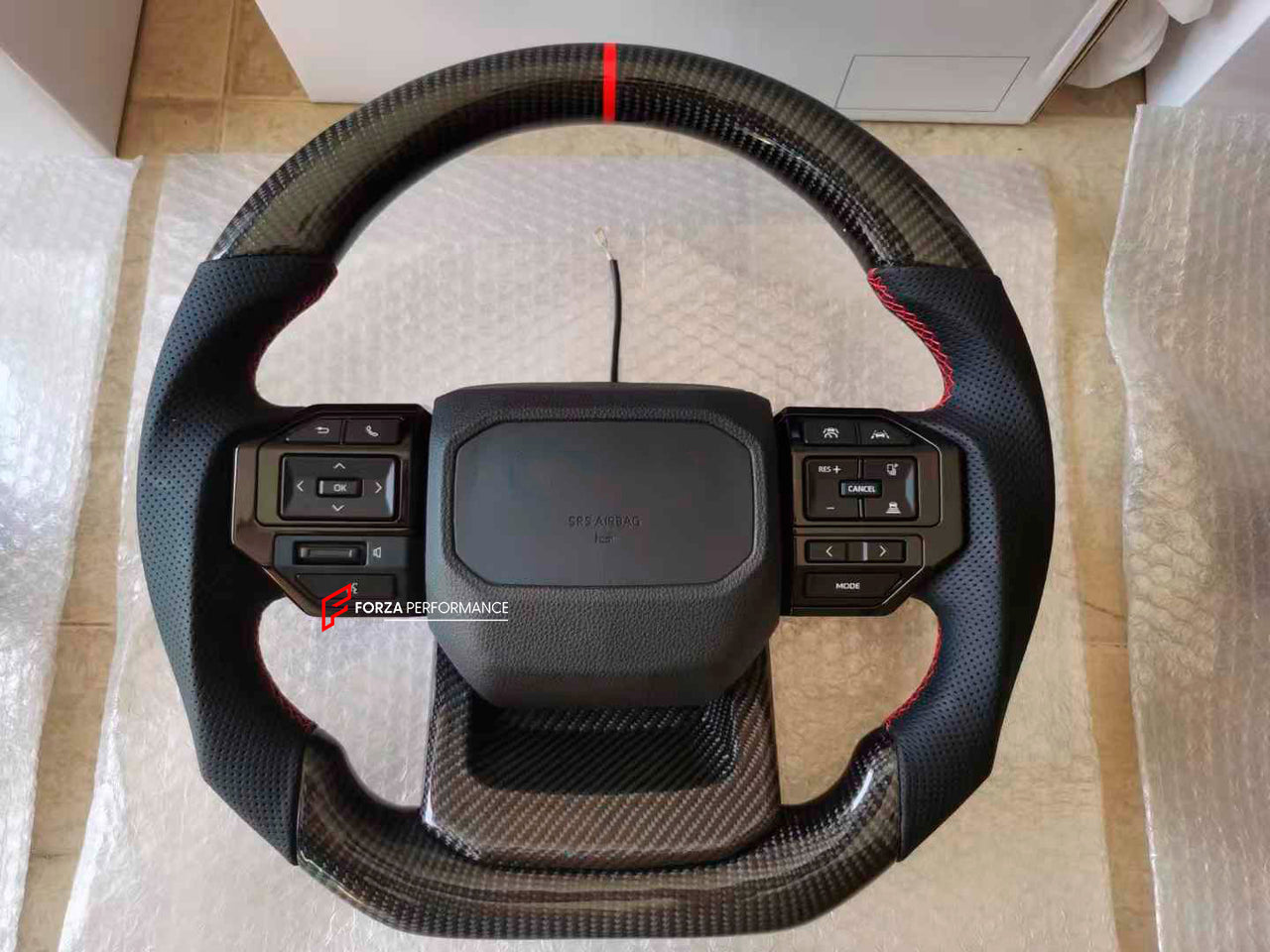 CUSTOM STEERING WHEEL for TOYOTA LAND CRUISER 250 300 LC250 LC300 custom fit OEM