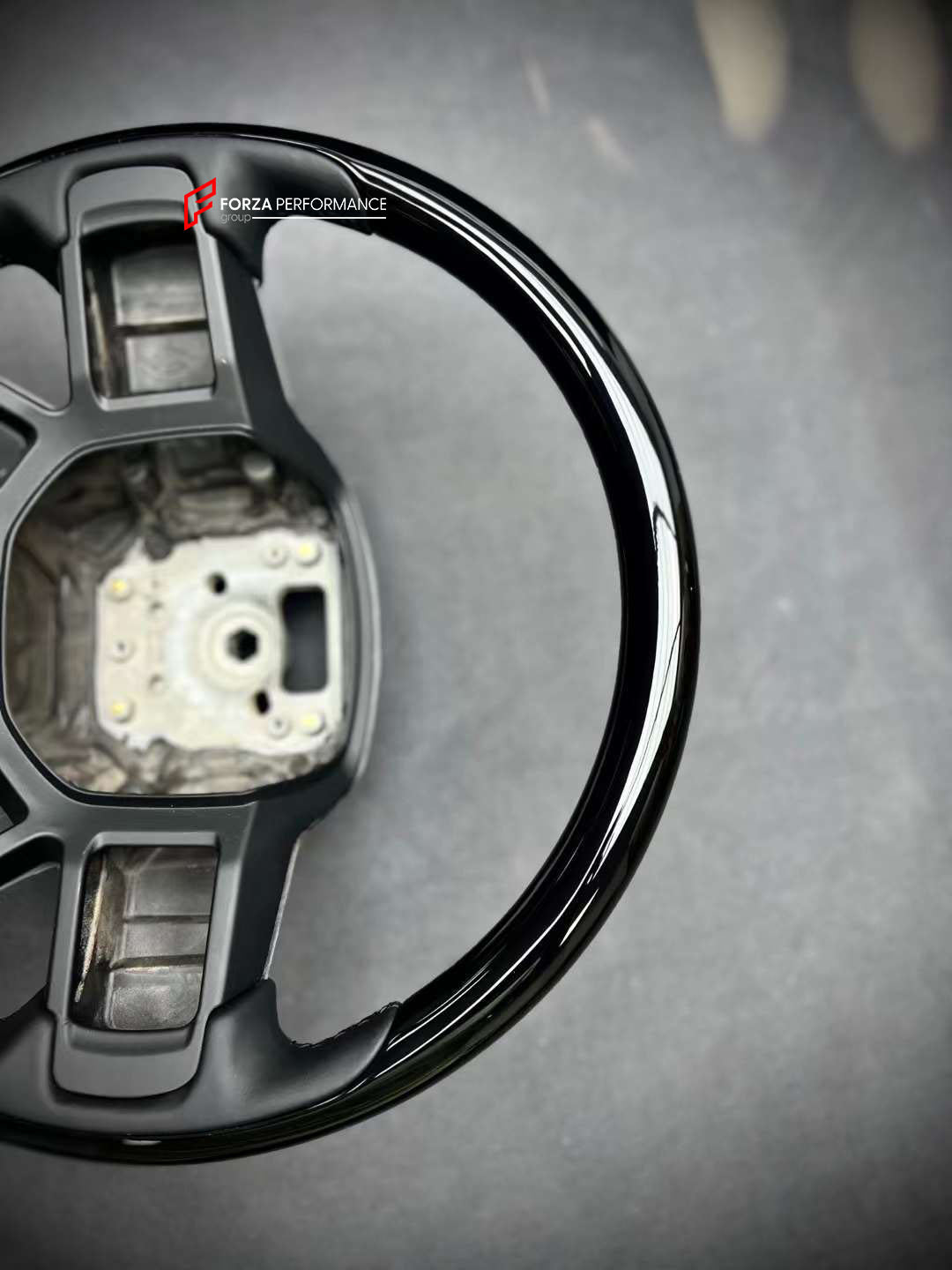 CUSTOM WOOD STEERING WHEEL FOR LAND ROVER DEFENDER 