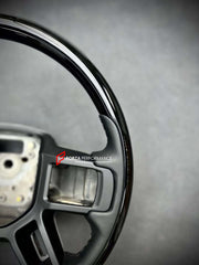 CUSTOM WOOD STEERING WHEEL FOR LAND ROVER DEFENDER 