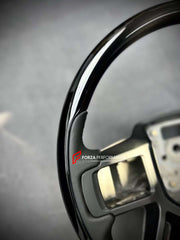 CUSTOM WOOD STEERING WHEEL FOR LAND ROVER DEFENDER 