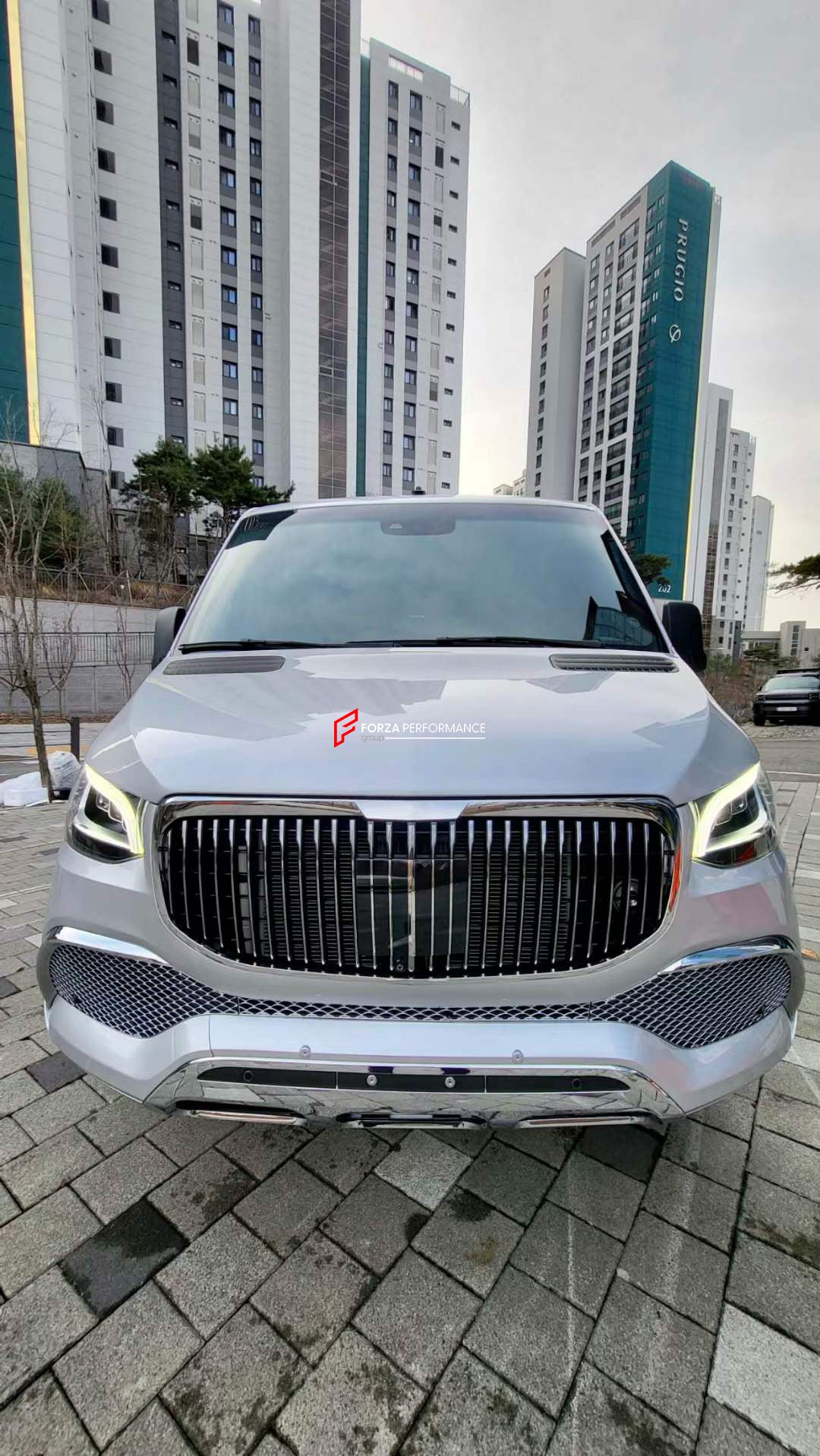BODY KIT for MERCEDES-BENZ SPRINTER VS30 W907 W910 2020+  Set includes:  Front Bumper Front Grille Rear Bumper Rear Diffuser