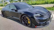 FORGED CARBON BODY KIT for PORSCHE TAYCAN

Set includes:

Front Lip
Front Canards
Front Fender Side Vents
Front Grille Cover
Side Skirts
Rear Diffuser
Side Splitters of the Rear Bumper
Rear Decklid Spoiler

Material: Carbon Fiber

CONTACT US FOR PRICING

Payment ►
Visa
Mastercard
PayPal with a credit card (add 4.4% at checkout)
Payoneer
Cryptocurrency
Shipment ►
By express DHL/UPS/TNT/FedEx
To the local international airport
Special line by air
Special line by the sea
To Europe and the UK by train

Please l