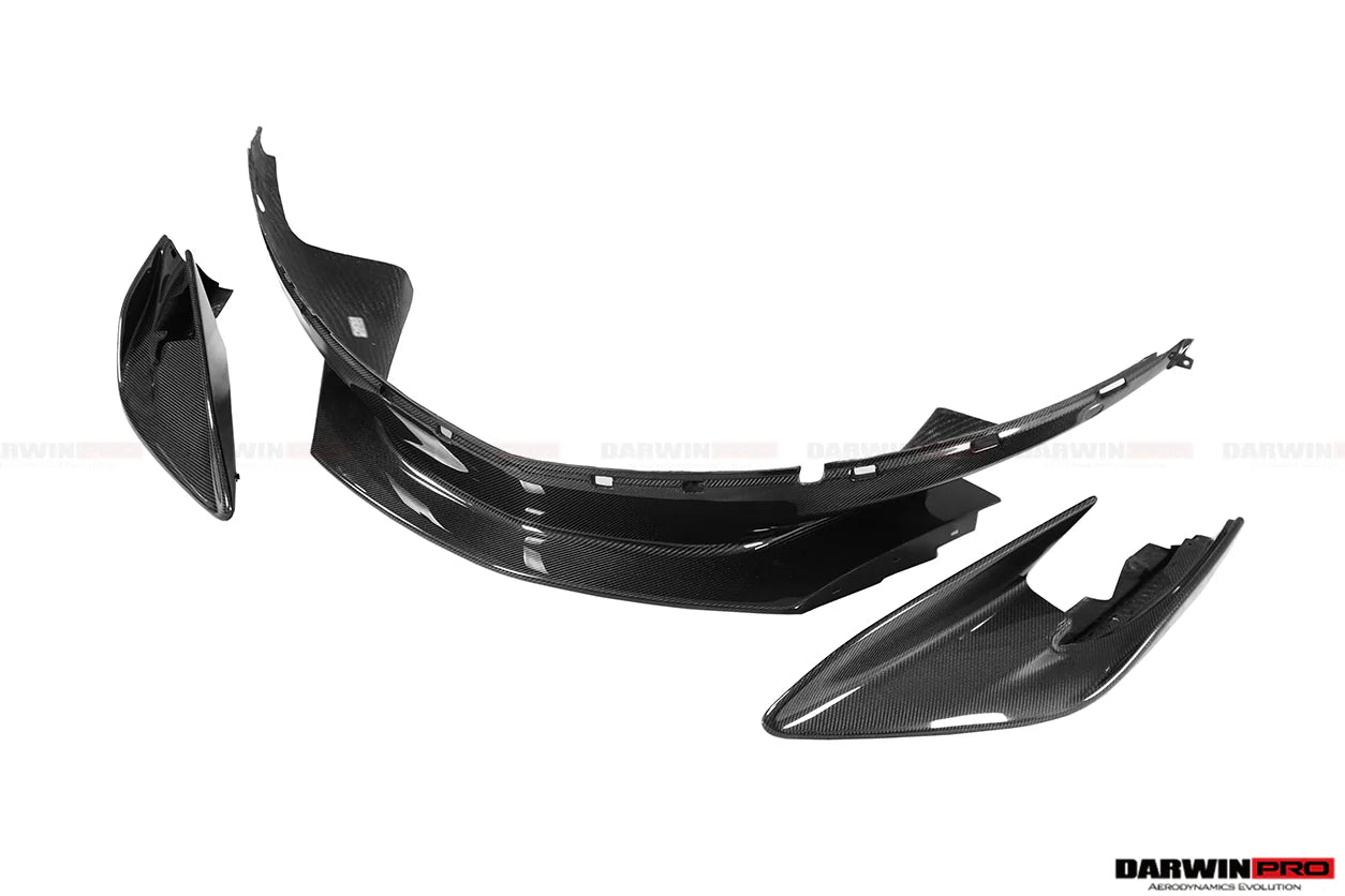 CONVERSION UPGRADE FACELIFT OLD TO NEW BODY KIT for MCLAREN 540C 570S 2015 - 2020 to 600LT 2018 - 2021
Set includes:

Front Bumper Lip
Front Lip Undertray
Material: Carbon (Can be made in Forged Carbon)

NOTE: Professional installation is required.