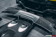CONVERSION UPGRADE FACELIFT OLD TO NEW BODY KIT for MCLAREN 540C 570S 2015 - 2020 to 600LT 2018 - 2021
Set includes:

Rear Bumper Side Canards
Trunk Spoiler with LED Light
Engine Trunk
Rear Bumper
Rear Diffuser
Exhaust
Material: Carbon (Can be made in Forged Carbon)

NOTE: Professional installation is required.