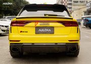 AUTHENTIC AULENA DRY CARBON WIDE BODY KIT for AUDI RSQ8 4M 2020+  Set includes:  Front Lip Front Air Vent Cover Hood/Bonnet Side Skirts Side Fenders Carbon Add-ons Trunk Wing Spoiler Rear Diffuser