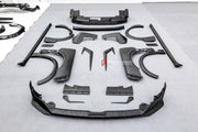 DRY CARBON BODY KIT for ZEEKR 9X 2025+ FORZA PERFORMANCE custom fit ZEEKR 9X AMANS
Set includes:

Front Lip
Front Bumper Air Vents
Hood Vent Trims
Fender Panels
Front Fender Flares
Side Skirts
Rear Fender Flares
Roof Spoiler
Ducktail Spoiler
Rear Diffuser
Forged Wheels
Material: Dry Carbon

NOTE: Professional installation is required.